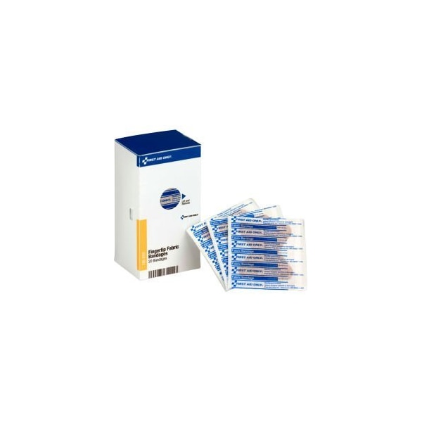 Acme United First Aid Only FAE-6101 SmartCompliance Fingertip Bandages, Fabric, 20/Box FAE-6101 - main